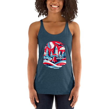 Women's Phillies Bell Fan Tank Top