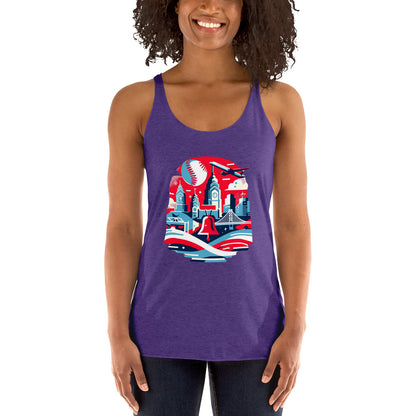 Women's Phillies Bell Fan Tank Top