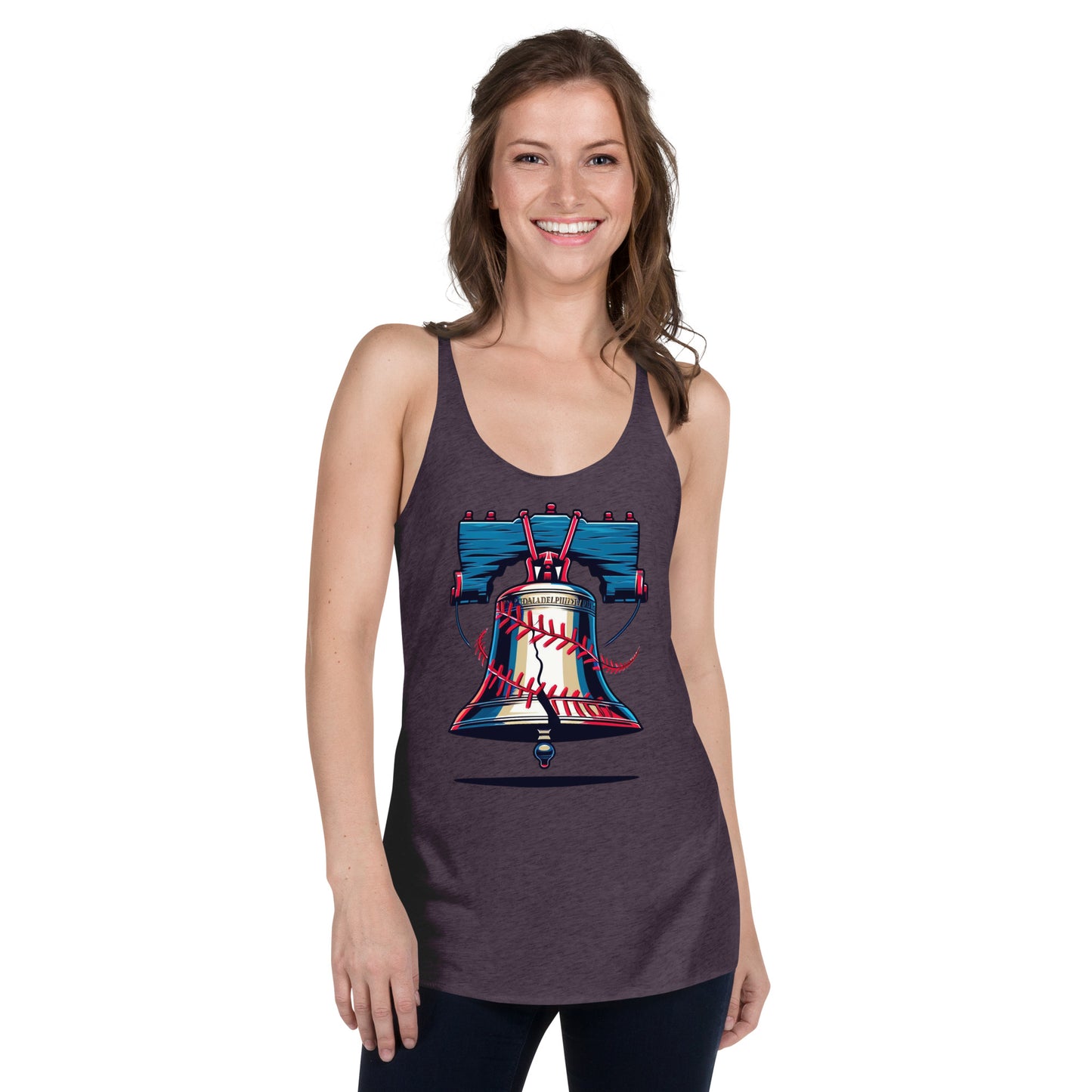 Women's Phillies Bell Fan Tank Top