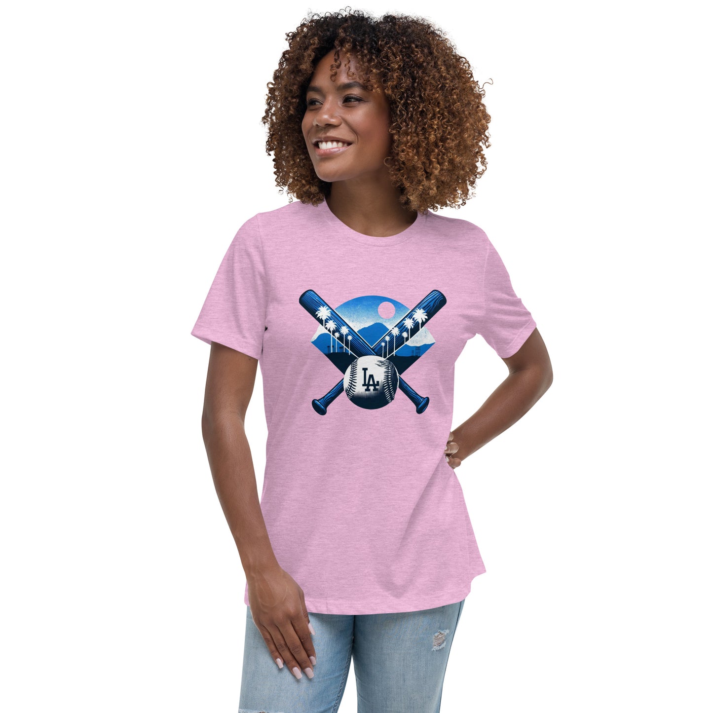 Women's Dodgers Fan T-Shirt