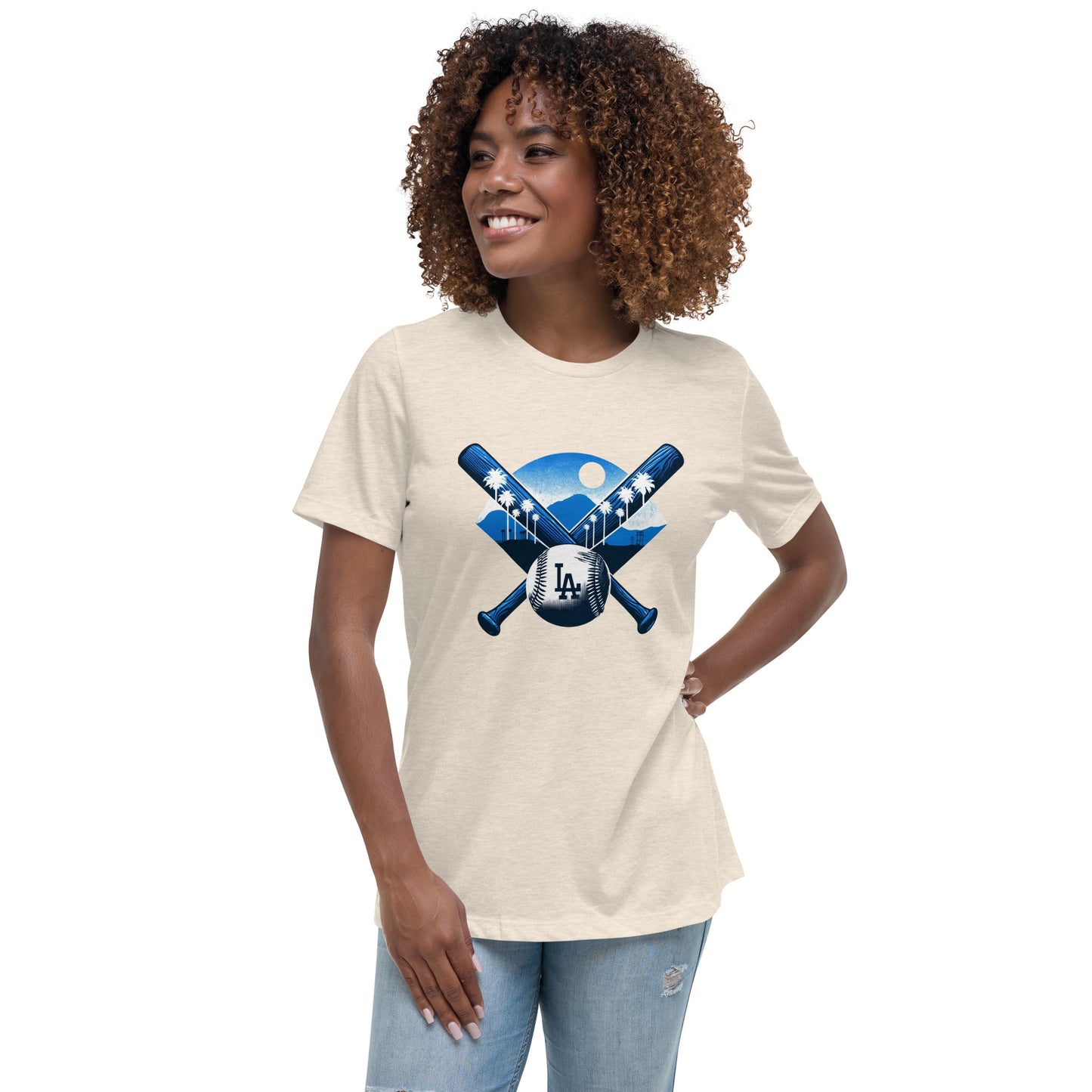 Women's Dodgers Fan T-Shirt